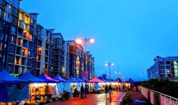 Studio Apartment Pasar Malam J.Louvre Тана Рата Екстериор снимка